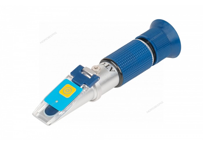 Рефрактометр NORDBERG DR702 с подсветкой (для омывающей, охлаждающей, аккумуляторной жидкости и AdBlue)