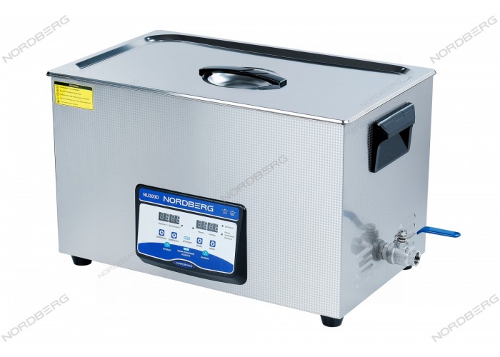 Ультразвуковая ванна NORDBERG NU300D с подогревом и дегазацией (30 л)