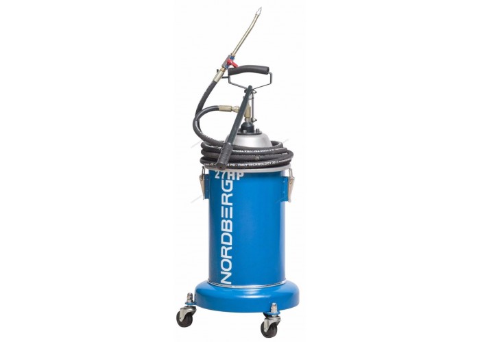 Установка для раздачи густой смазки ручная NORDBERG 27HP (12 л) 