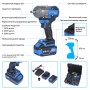 Аккумуляторный гайковерт NORDBERG NE805K (1/2", 21В, 1000Нм)
