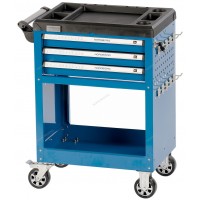 Тележка инструментальная NORDBERG T4N (3 выдвижных ящика + открытый отсек)