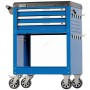Тележка инструментальная NORDBERG T4N (3 выдвижных ящика + открытый отсек)
