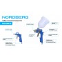 Набор пневмоинструмента NORDBERG NP06KIT (5 предметов)