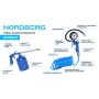 Набор пневмоинструмента NORDBERG NP06KIT (5 предметов)