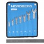 Набор ключей комбинированных NORDBERG на полотне (7 предметов)