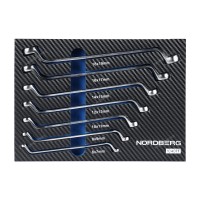 Набор ключей накидных NORDBERG в ложементе (7 предметов)