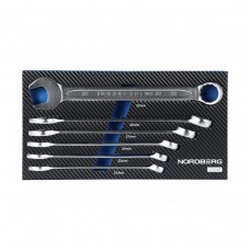 Набор ключей комбинированных NORDBERG в ложементе (6 предметов)