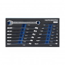 Набор ключей комбинированных NORDBERG в ложементе (14 предметов)