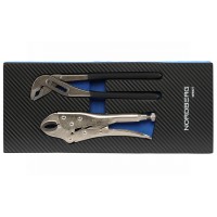 Набор шарнирно-губцевого инструмента NORDBERG в ложементе (2 предмета)