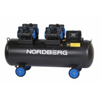 Компрессор поршневой безмасляный NORDBERG NCEO300/1000 (380В, 300 л, 1000 л/мин)