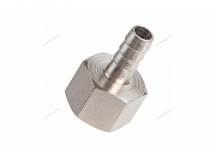 Переходник NORDBERG NPSF410 (F1/2" - елочка 10 мм)