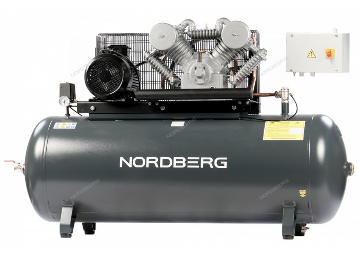 Поршневой ременной компрессор NORDBERG NCP500/1400-16