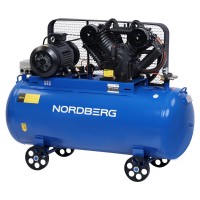 Поршневой ременной компрессор NORDBERG NCT370/1400 (370 л /1400 л/мин / 12 бар)