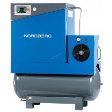 Компрессор винтовой NORDBERG NCA15RD (11 кВт, ресивер 500 л, 10 бар, 1450 л/мин)