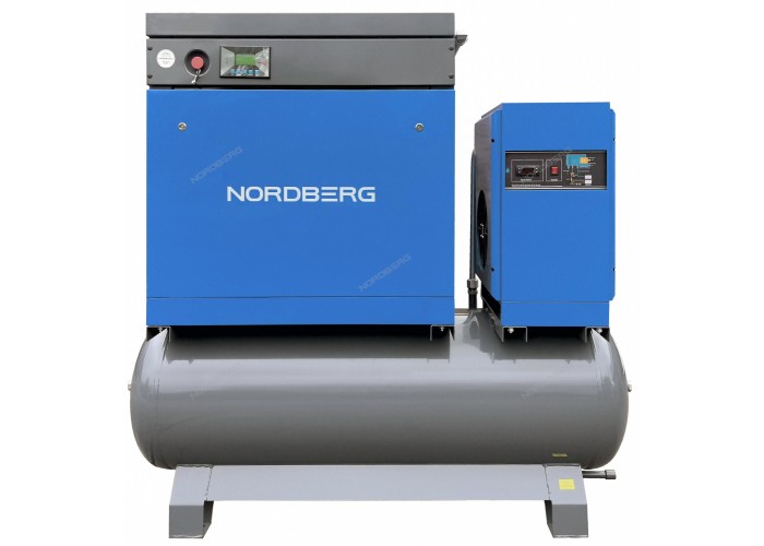 Компрессор винтовой NORDBERG NCB15RD (11 кВт, ресивер 410 л, 10 бар, 1550 л/мин)