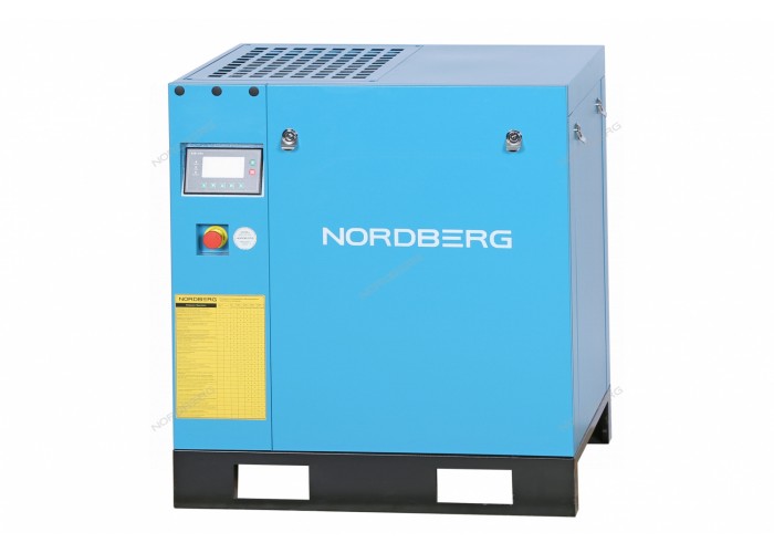 Компрессор винтовой NORDBERG NCC10 (7,5 кВт, 10 бар, 900 л/мин, IP55)