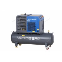 Компрессор винтовой NORDBERG NCF5R (4 кВт, ресивер 180 л, 10 бар, 450 л/мин)