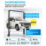 Двухстоечный подъемник Nordberg N4124H1-4T с верхней синхронизацией (4,1 м, подхваты 3+2)