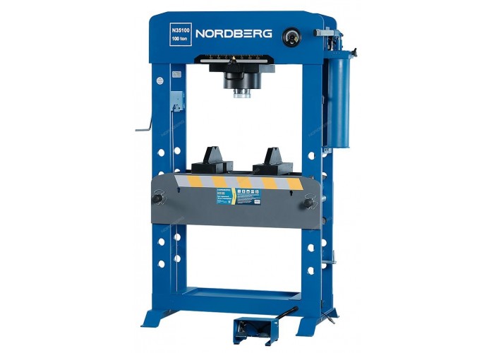 Напольный пресс NORDBERG N35100 с пневмоприводом и педалью (PRO-серия)