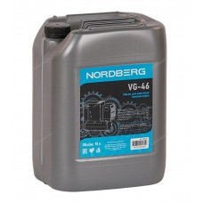 Масло компрессорное NORDBERG NHA46S для винтовых компрессоров (VG46, 10 л)