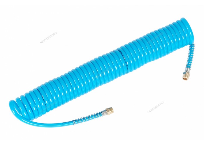 Шланг полиуретановый спиральный NORDBERG HS0606PU (6х8 мм, 6 м)