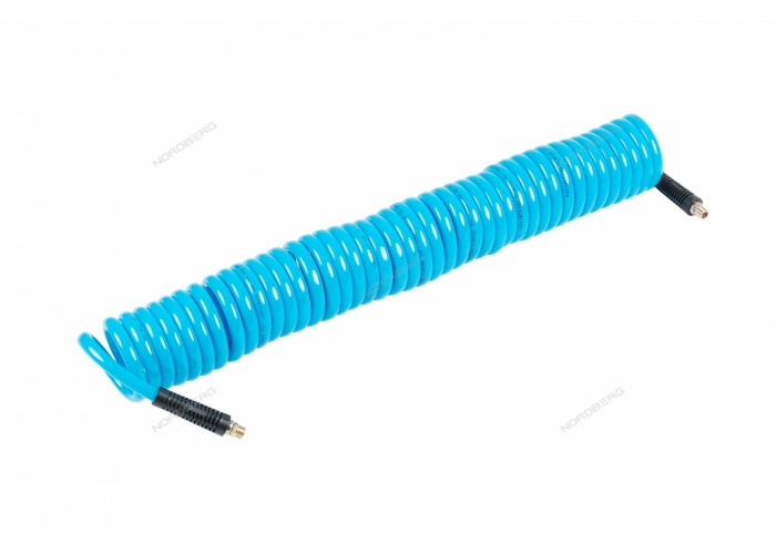 Шланг полиуретановый спиральный NORDBERG HS1011PU (10х14 мм, 11 м)